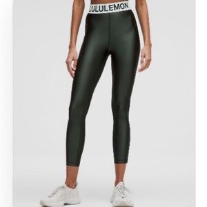 Lululemon satin shine high raise train tight 25.5